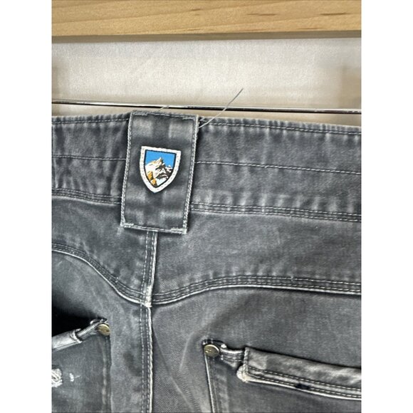 Kuhl Rydr Jeans Men’s 34x32 Vintage Patina Dye Gray Workwear Distressed - Picture 9 of 14